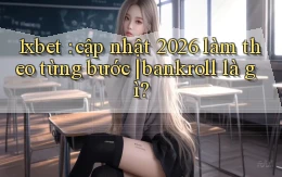 1xbet cập nhật 2026 làm theo từng bước bankroll là gì