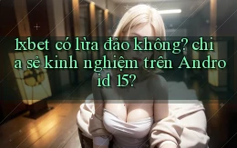 1xbet có lừa đảo không chia sẻ kinh nghiệm trên Android 15