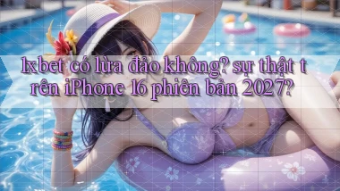 1xbet có lừa đảo không sự thật trên iPhone 16 phiên bản 2027