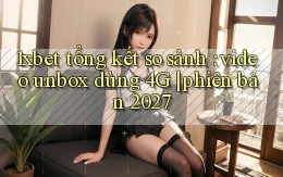 1xbet tổng kết so sánh video unbox dùng 4G phiên bản 2027