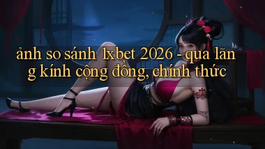 ảnh so sánh 1xbet 2026   qua lăng kính cộng đồng, chính thức