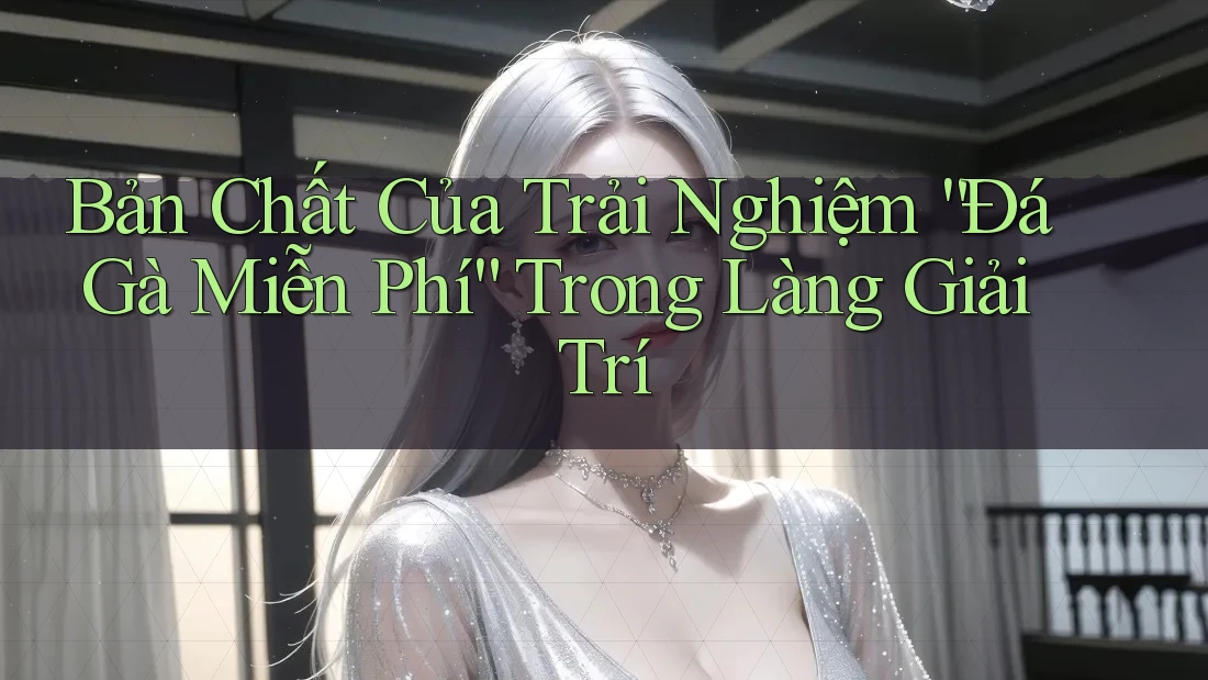 Bản Chất Của Trải Nghiệm “Đá Gà Miễn Phí” Trong Làng Giải Trí Bản Chất Của Trải Nghiệm “Đá Gà Miễn Phí” Trong Làng Giải Trí