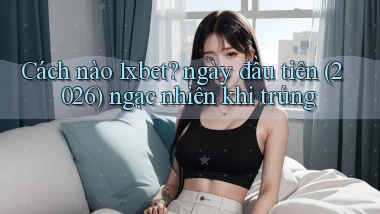 Cách nào 1xbet ngày đầu tiên (2026) ngạc nhiên khi trúng