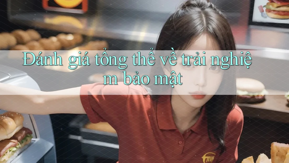 Đánh giá tổng thể về trải nghiệm bảo mật Đánh giá tổng thể về trải nghiệm bảo mật