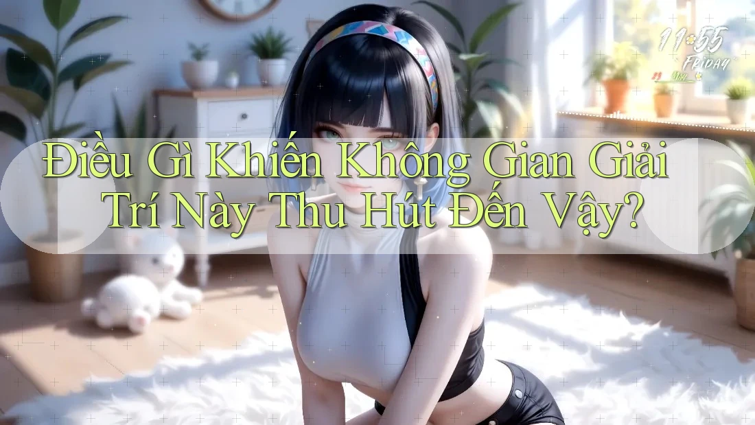 Điều Gì Khiến Không Gian Giải Trí Này Thu Hút Đến Vậy? Điều Gì Khiến Không Gian Giải Trí Này Thu Hút Đến Vậy?