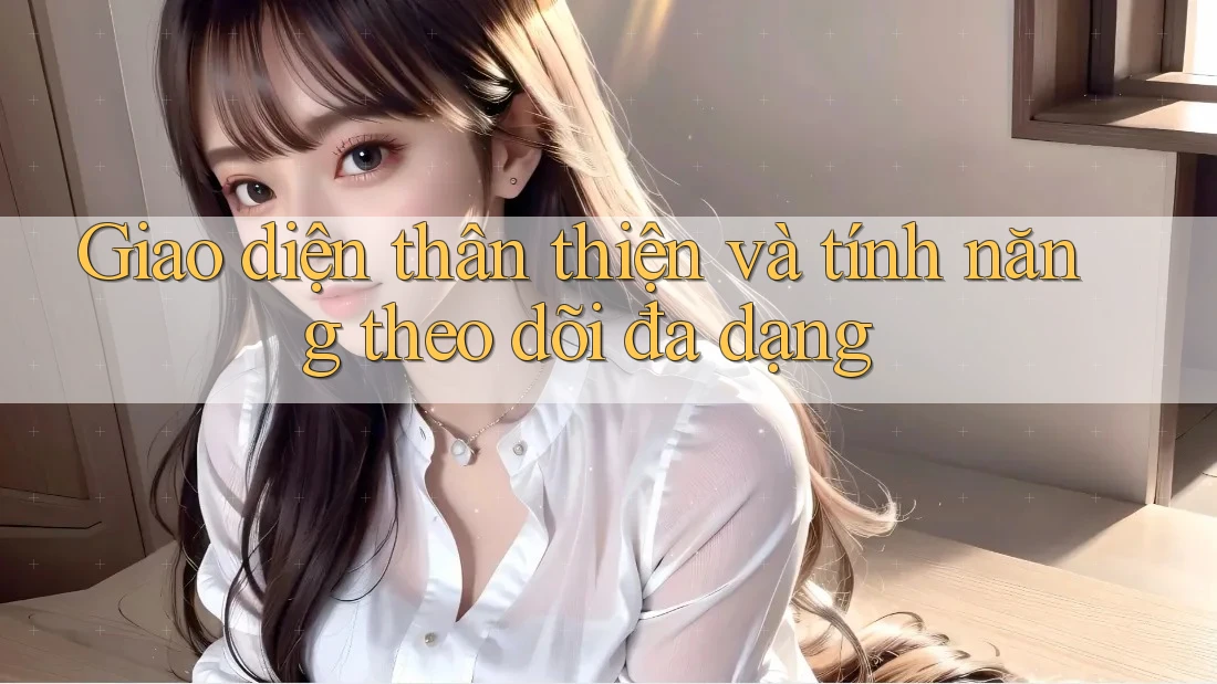 Giao diện thân thiện và tính năng theo dõi đa dạng Giao diện thân thiện và tính năng theo dõi đa dạng