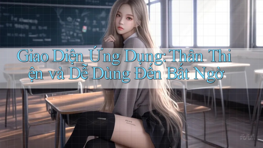 Giao Diện Ứng Dụng: Thân Thiện và Dễ Dùng Đến Bất Ngờ Giao Diện Ứng Dụng: Thân Thiện và Dễ Dùng Đến Bất Ngờ