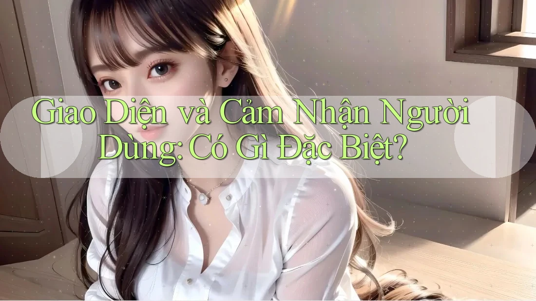 Giao Diện và Cảm Nhận Người Dùng: Có Gì Đặc Biệt? Giao Diện và Cảm Nhận Người Dùng: Có Gì Đặc Biệt?