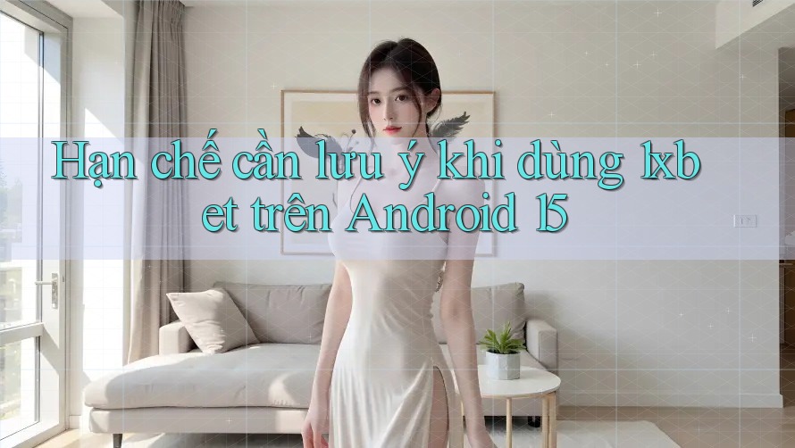 Hạn chế cần lưu ý khi dùng 1xbet trên Android 15 Hạn chế cần lưu ý khi dùng 1xbet trên Android 15