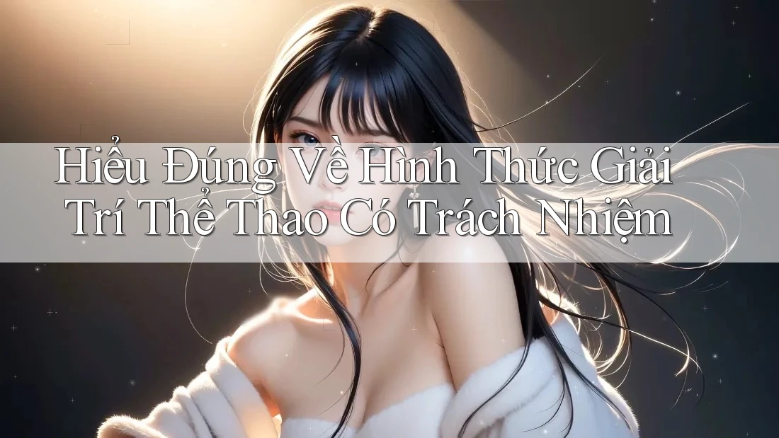 Hiểu Đúng Về Hình Thức Giải Trí Thể Thao Có Trách Nhiệm Hiểu Đúng Về Hình Thức Giải Trí Thể Thao Có Trách Nhiệm