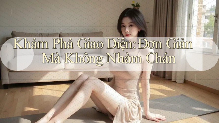 Khám Phá Giao Diện: Đơn Giản Mà Không Nhàm Chán Khám Phá Giao Diện: Đơn Giản Mà Không Nhàm Chán