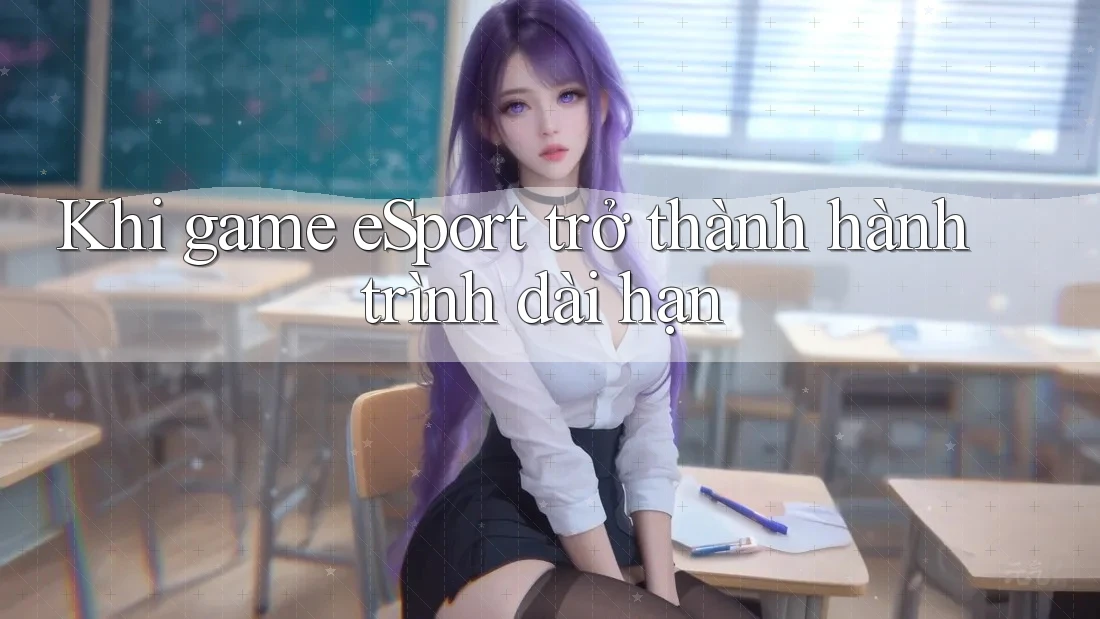 Khi game eSport trở thành hành trình dài hạn Khi game eSport trở thành hành trình dài hạn
