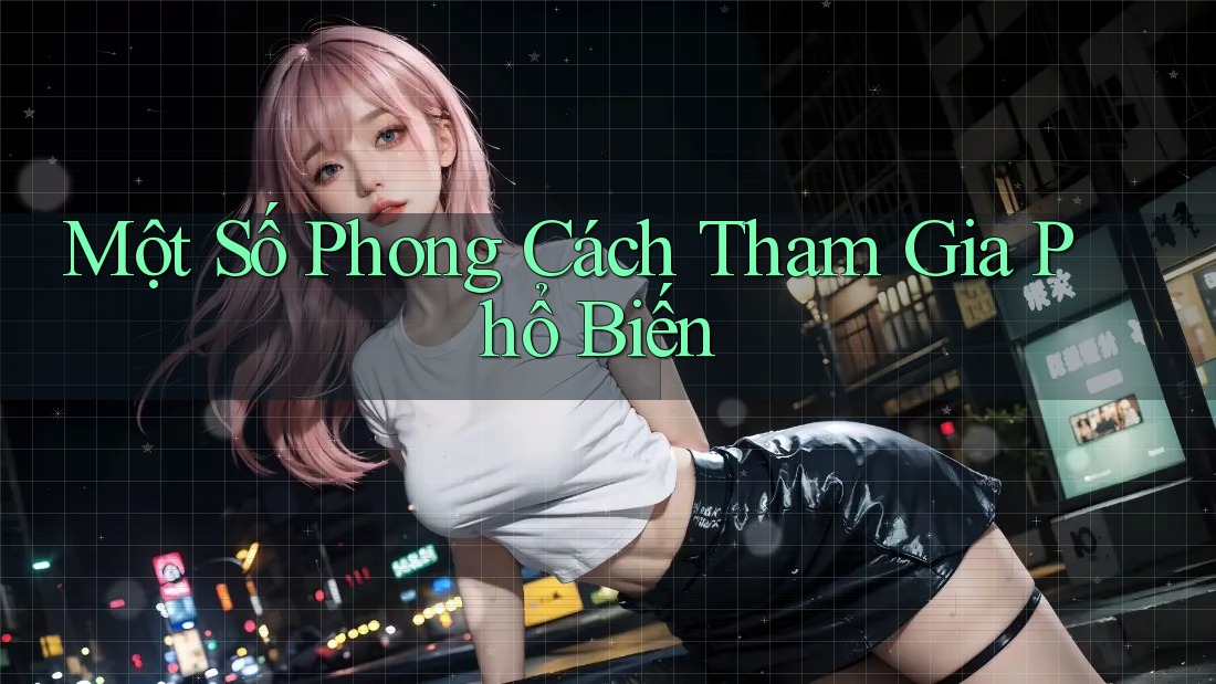 Một Số Phong Cách Tham Gia Phổ Biến Một Số Phong Cách Tham Gia Phổ Biến