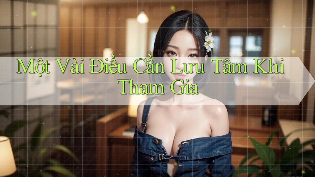 Một Vài Điều Cần Lưu Tâm Khi Tham Gia Một Vài Điều Cần Lưu Tâm Khi Tham Gia