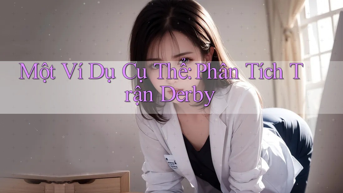 Một Ví Dụ Cụ Thể: Phân Tích Trận Derby Một Ví Dụ Cụ Thể: Phân Tích Trận Derby