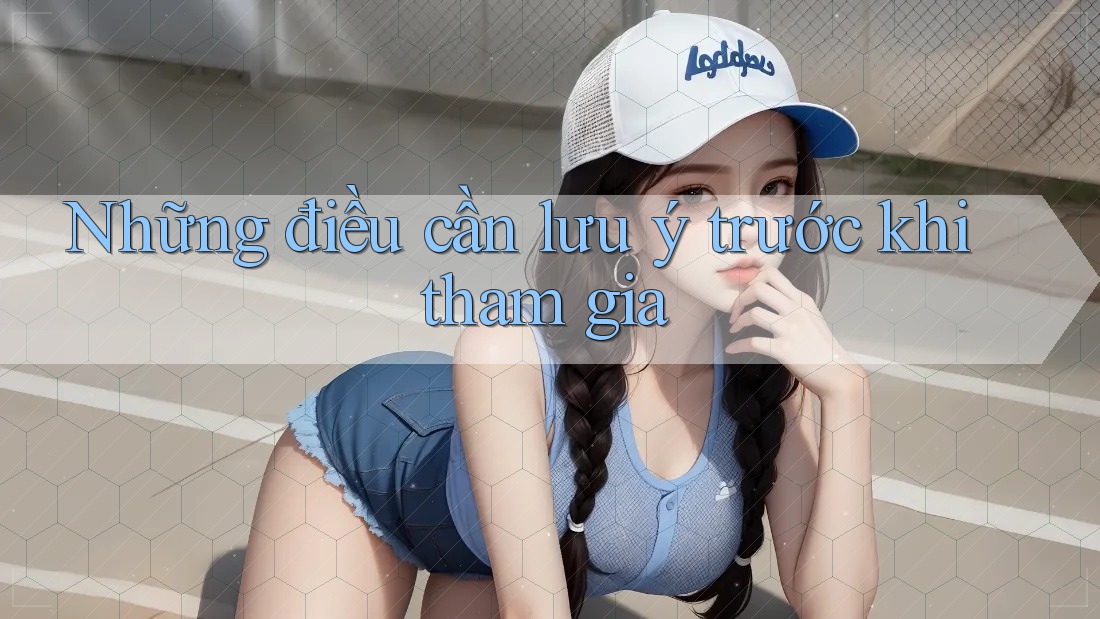 Những điều cần lưu ý trước khi tham gia