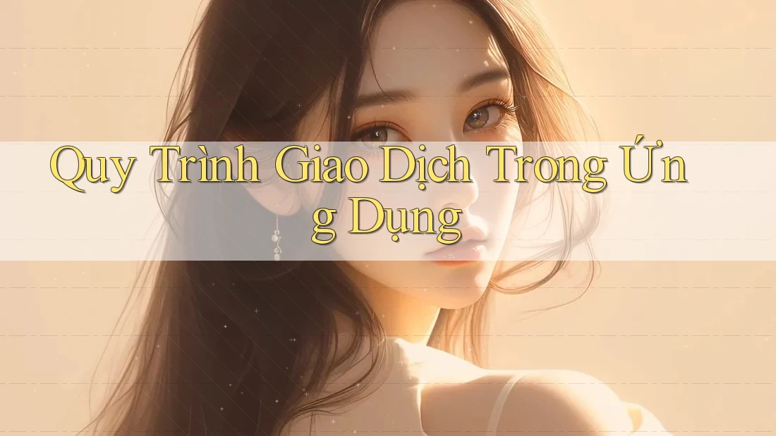 Quy Trình Giao Dịch Trong Ứng Dụng Quy Trình Giao Dịch Trong Ứng Dụng