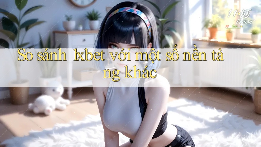 So sánh 1xbet với một số nền tảng khác