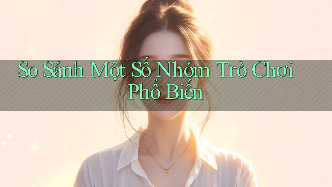 So Sánh Một Số Nhóm Trò Chơi Phổ Biến So Sánh Một Số Nhóm Trò Chơi Phổ Biến