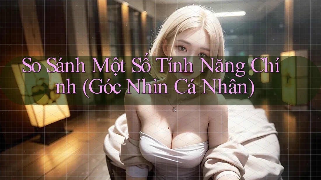 So Sánh Một Số Tính Năng Chính (Góc Nhìn Cá Nhân) So Sánh Một Số Tính Năng Chính (Góc Nhìn Cá Nhân)