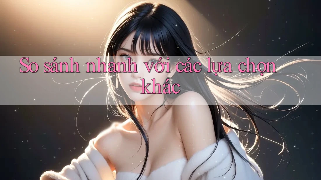 So sánh nhanh với các lựa chọn khác So sánh nhanh với các lựa chọn khác