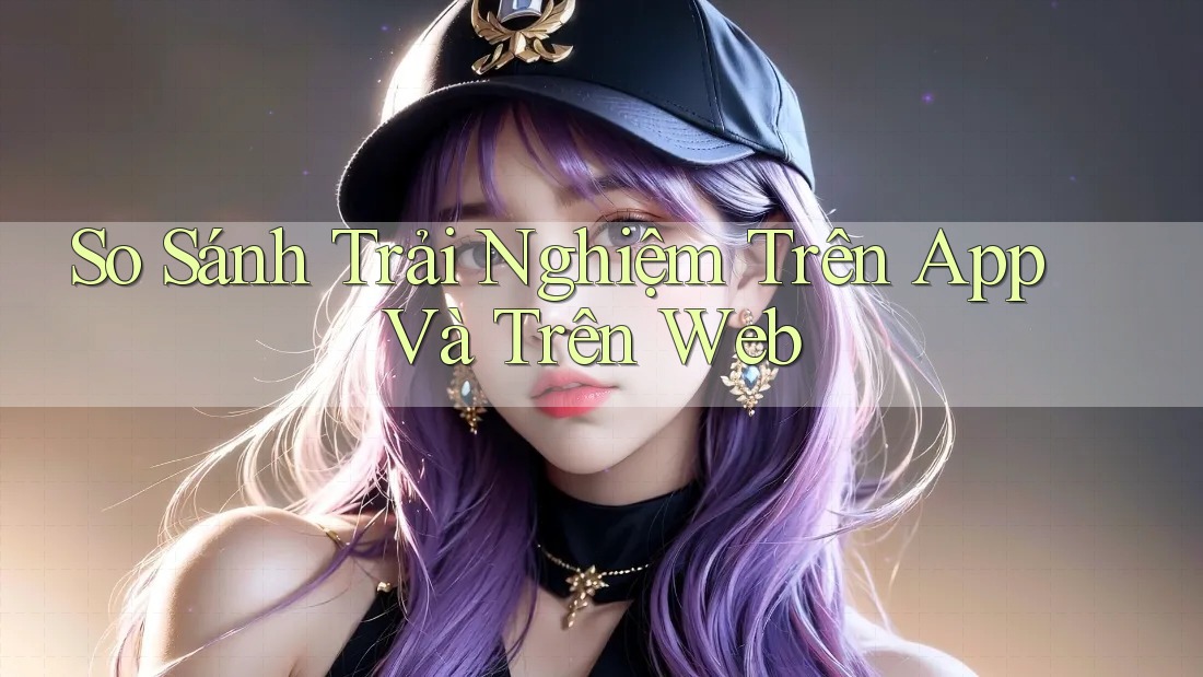 So Sánh Trải Nghiệm Trên App Và Trên Web So Sánh Trải Nghiệm Trên App Và Trên Web