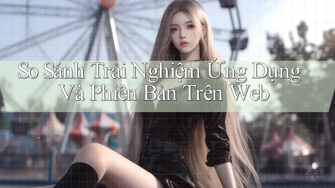 So Sánh Trải Nghiệm Ứng Dụng Và Phiên Bản Trên Web So Sánh Trải Nghiệm Ứng Dụng Và Phiên Bản Trên Web