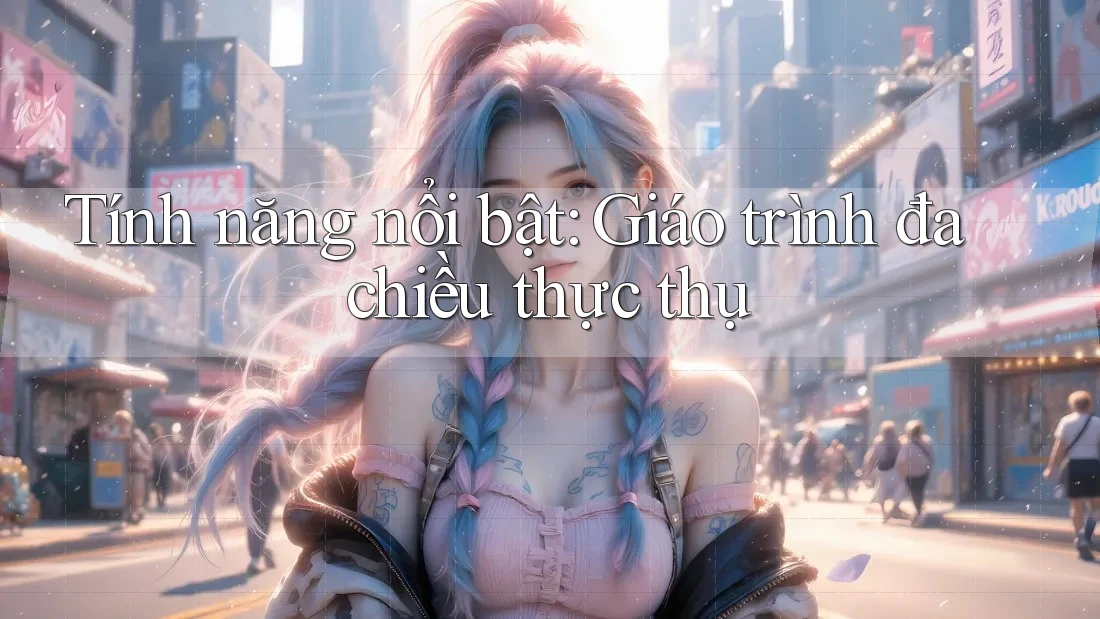 Tính năng nổi bật: Giáo trình đa chiều thực thụ