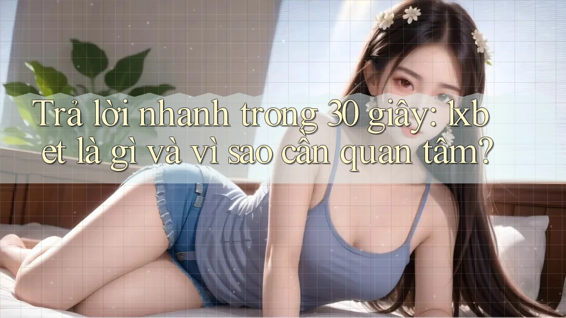 Trả lời nhanh trong 30 giây: 1xbet là gì và vì sao cần quan tâm? Trả lời nhanh trong 30 giây: 1xbet là gì và vì sao cần quan tâm?
