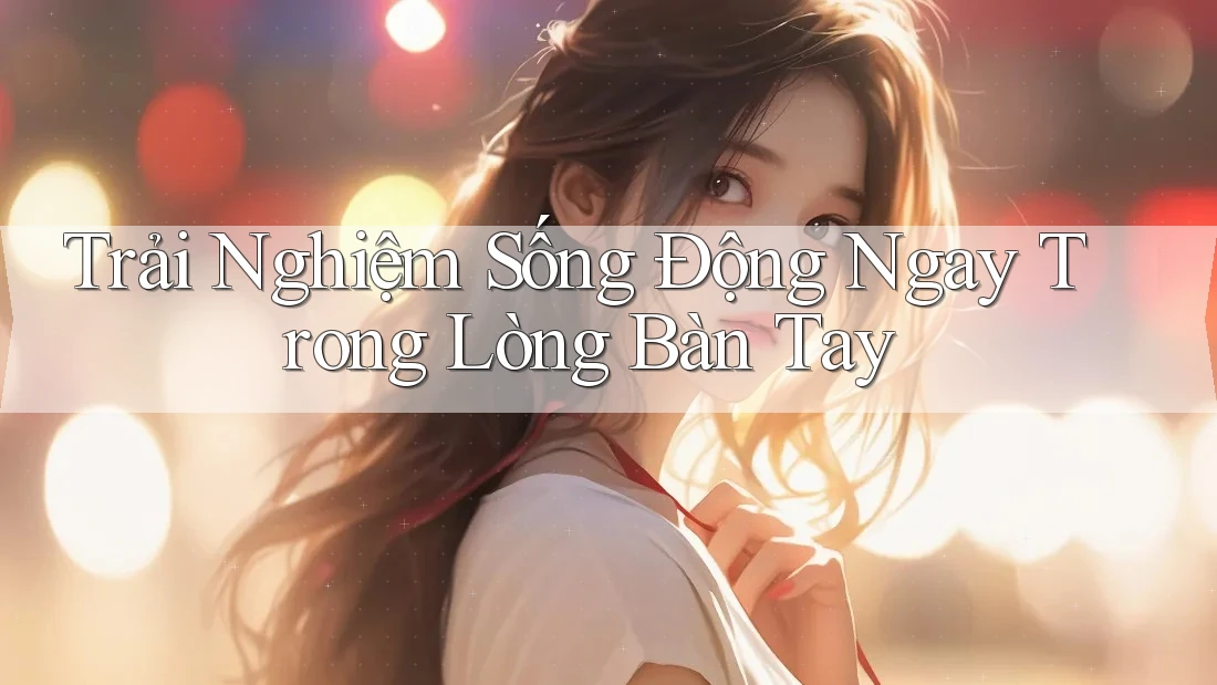 Trải Nghiệm Sống Động Ngay Trong Lòng Bàn Tay Trải Nghiệm Sống Động Ngay Trong Lòng Bàn Tay