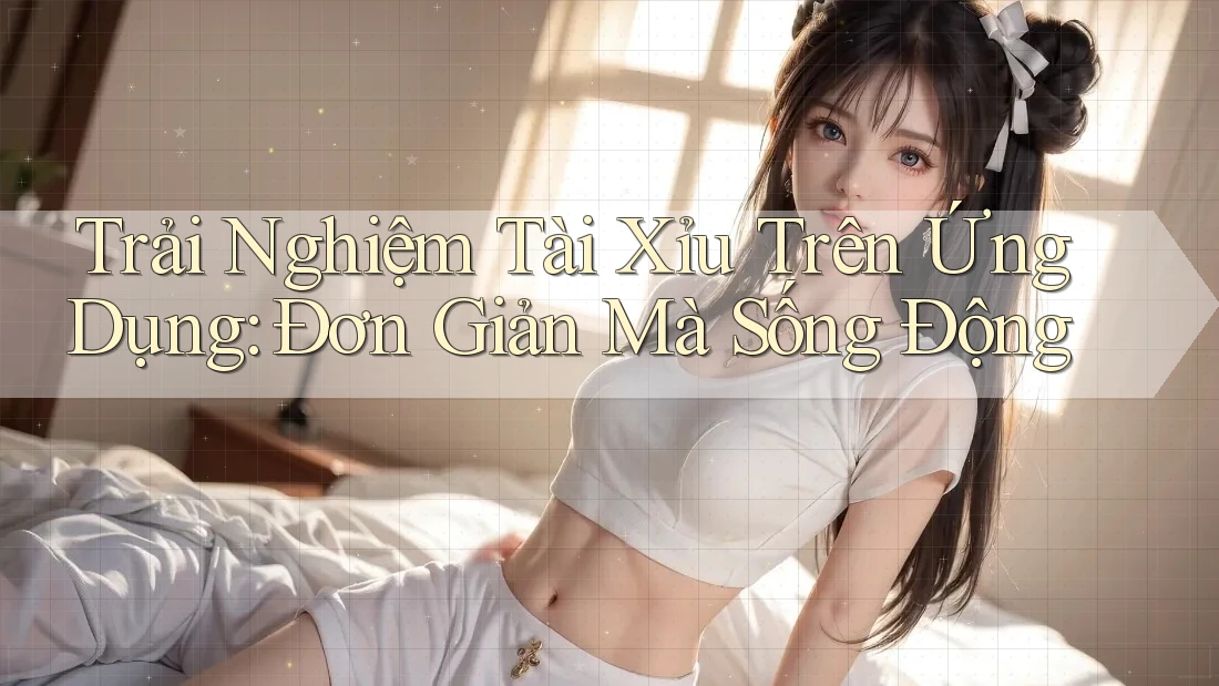 Trải Nghiệm Tài Xỉu Trên Ứng Dụng: Đơn Giản Mà Sống Động Trải Nghiệm Tài Xỉu Trên Ứng Dụng: Đơn Giản Mà Sống Động