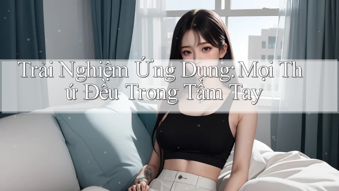Trải Nghiệm Ứng Dụng: Mọi Thứ Đều Trong Tầm Tay Trải Nghiệm Ứng Dụng: Mọi Thứ Đều Trong Tầm Tay
