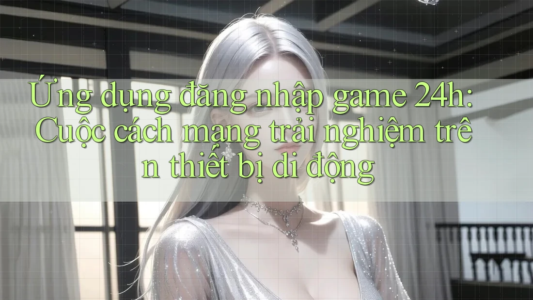 Ứng dụng đăng nhập game 24h: Cuộc cách mạng trải nghiệm trên thiết bị di động Ứng dụng đăng nhập game 24h: Cuộc cách mạng trải nghiệm trên thiết bị di động