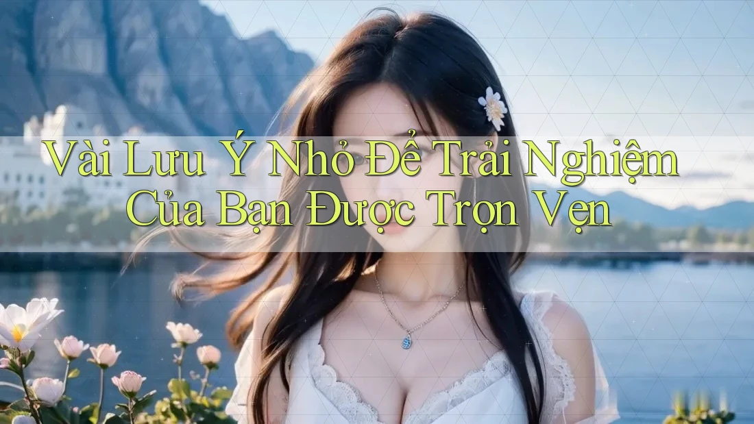 Vài Lưu Ý Nhỏ Để Trải Nghiệm Của Bạn Được Trọn Vẹn Vài Lưu Ý Nhỏ Để Trải Nghiệm Của Bạn Được Trọn Vẹn